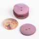 Κουμπί φιλντισένιο με 2 τρύπες, ροζ, μεγάλο (κωδ. 608)