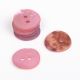 Κουμπί φιλντισένιο με 2 τρύπες, ροζ μικρό (κωδ. 622)