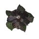Θερμοκολλητικό Μπάλωμα λουλούδι P023, πράσινο με μαύρο