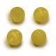 Σκούρο κίτρινο κουμπί μπαλίτσα 10 mm (Κωδ. 3031)